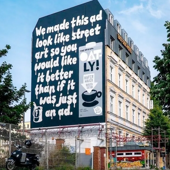 Oatly - Street Art